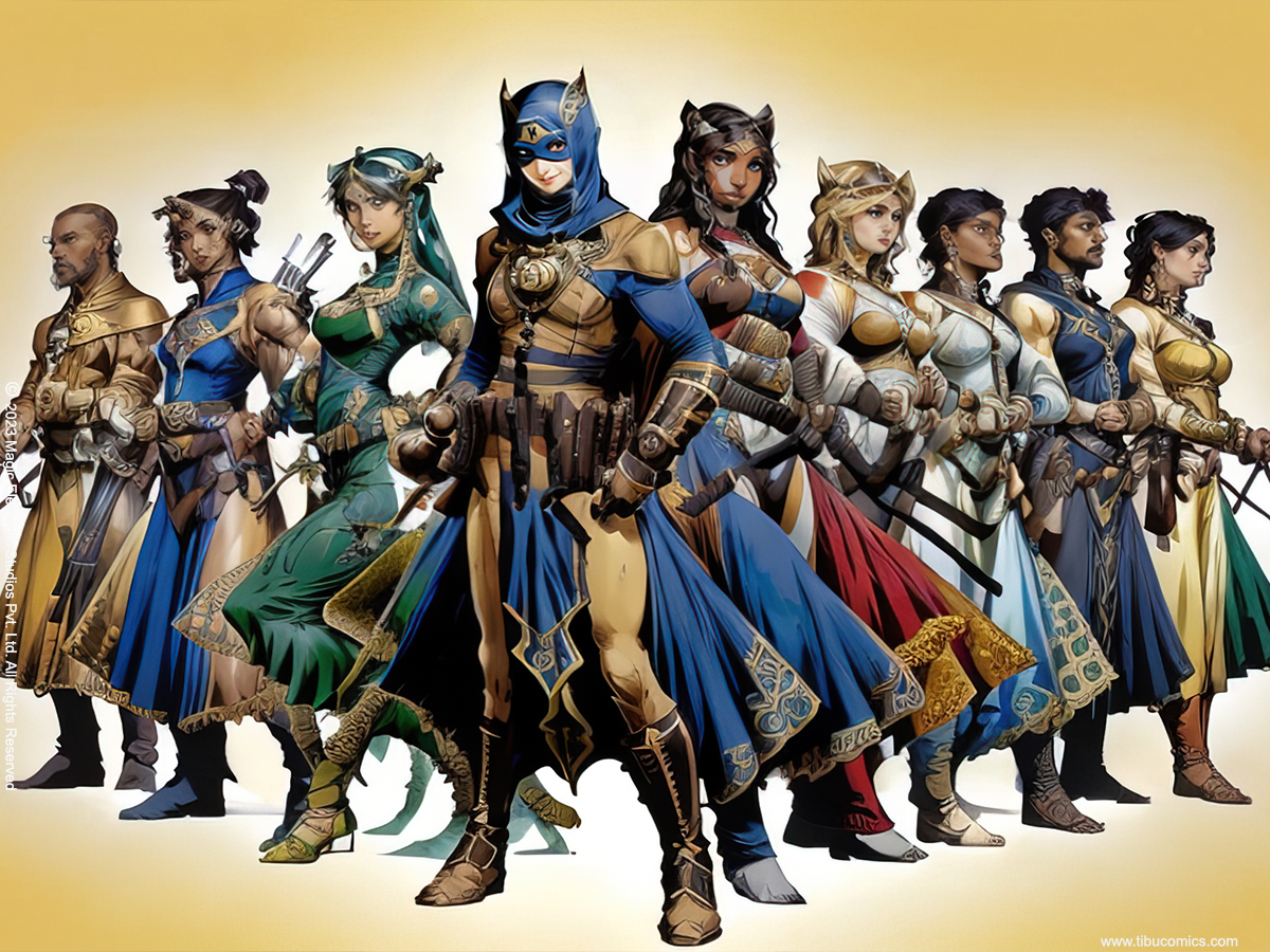 Discover the Top 9 Must-Read Indian Comics Today 5 tibucomics blog pic UNK NowN SUPERHEROES